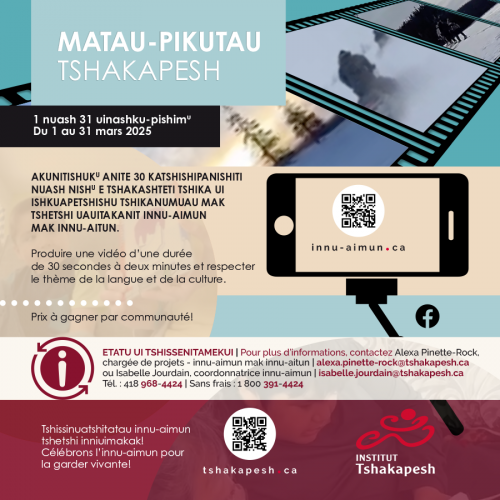 CONCOURS MATAU-PIKUTAU TSHAKAPESH 2025